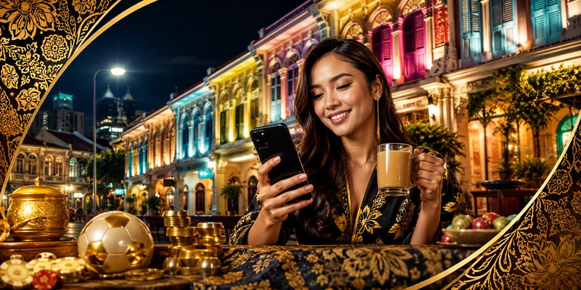 Pemain menikmati pengalaman kasino mudah alih di c85